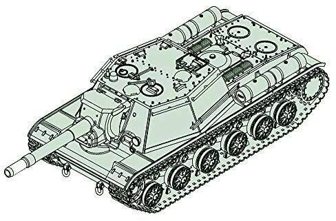 Modellbausätze Trumpeter SU-152, Späte Ausführung (07130)