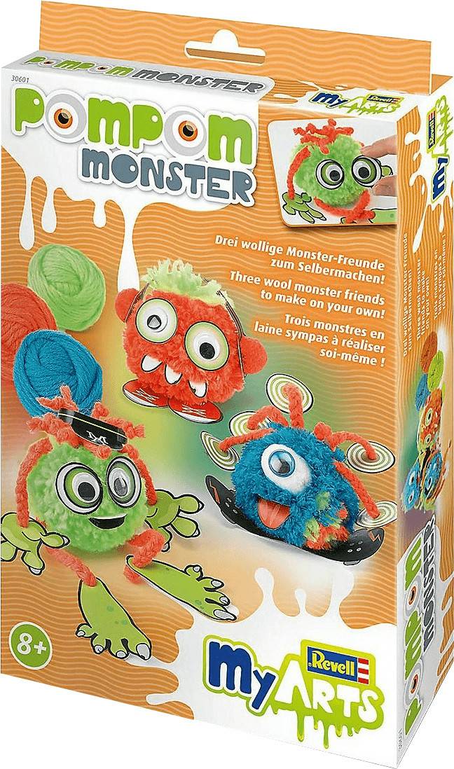 Revell Pompom Monster (30601) Bastelspiele